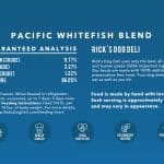 Pacific Whitefish Blend Guaranteed Analysis