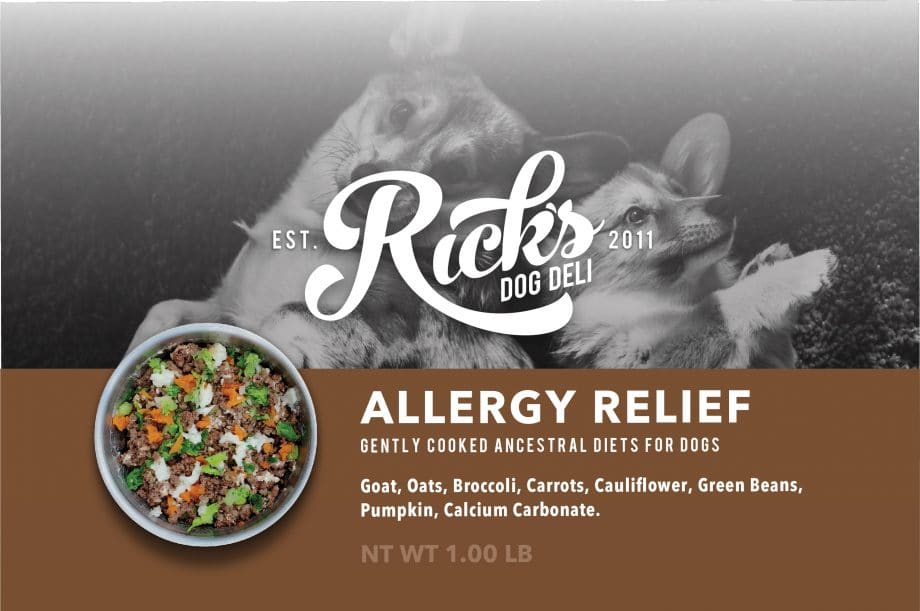 allergy relief dog food ingredients